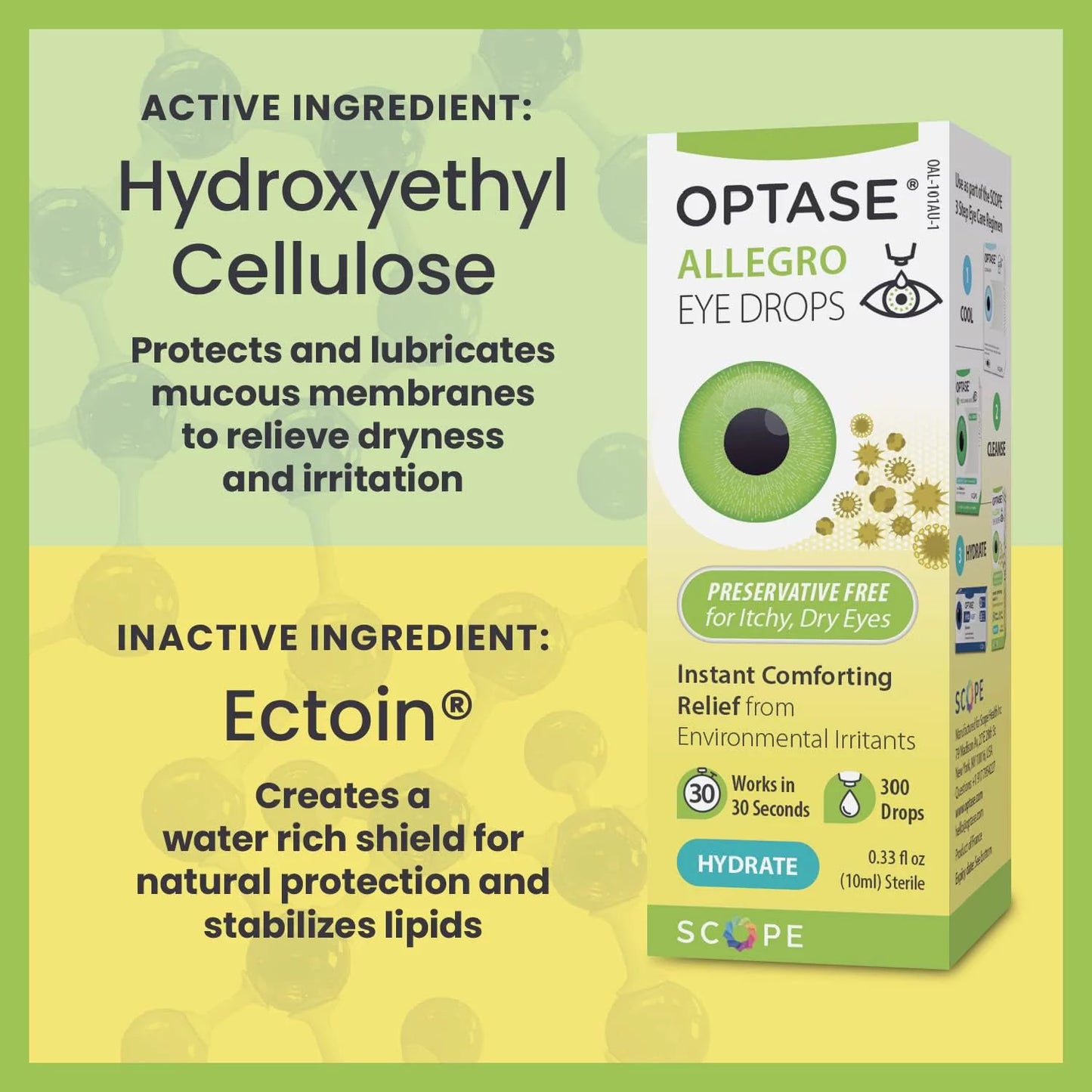 Optase Allegro Eye Drops - Itchy Dry Eye Preservative Free | ABCGlasses.com