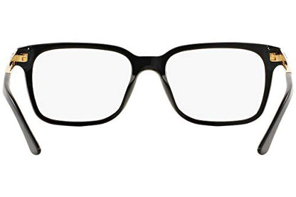 Versace VE 3218 GB1_53 Black Plastic Square Eyeglasses 53mm